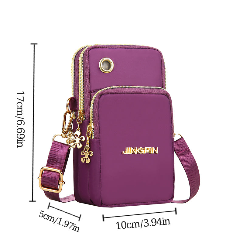 Crossbody Mini Bag WOMENS Mobile Phone Bag Mom Mommy Coin Bag New Fashion Neck Hanging Running Cove 1