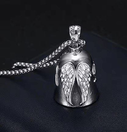RideGuard Stainless Steel Motorcycle Guardian Bell With Keyring And Chain 2