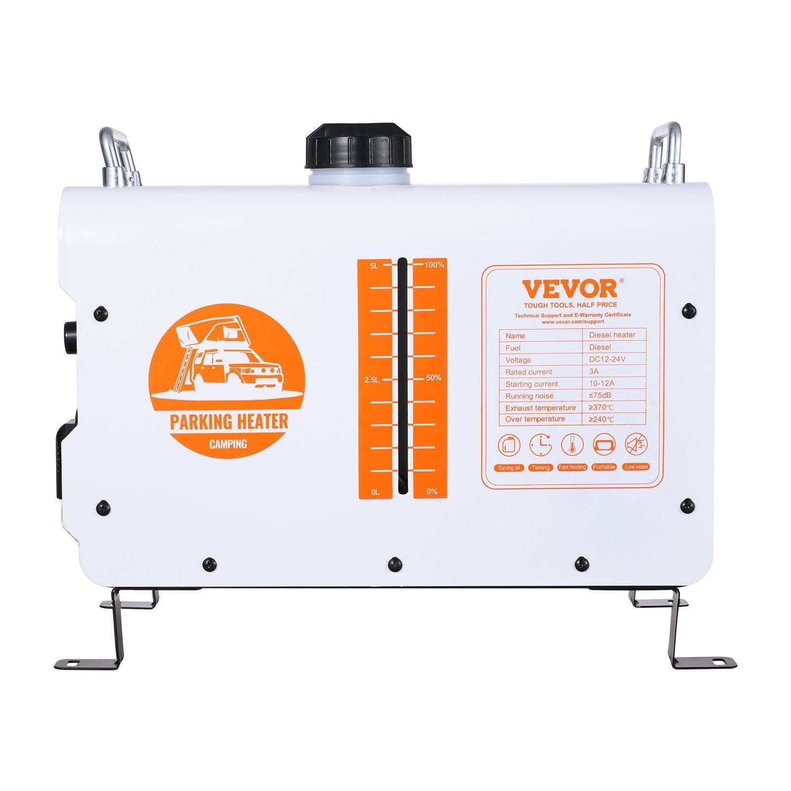 Diesel Air Heater Bluetooth And Remote Control CO Alarm Fast Heating All In One Portable Diesel Hea 8