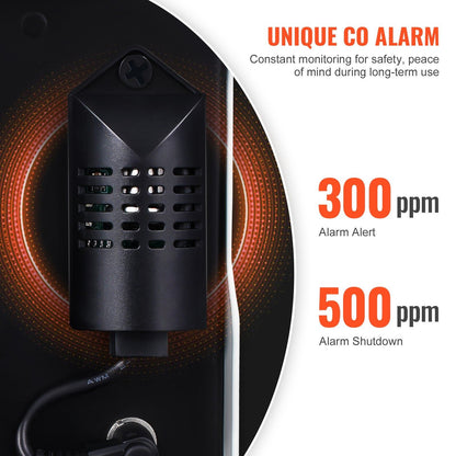 Diesel Air Heater Bluetooth And Remote Control CO Alarm Fast Heating All In One Portable Diesel Hea 3