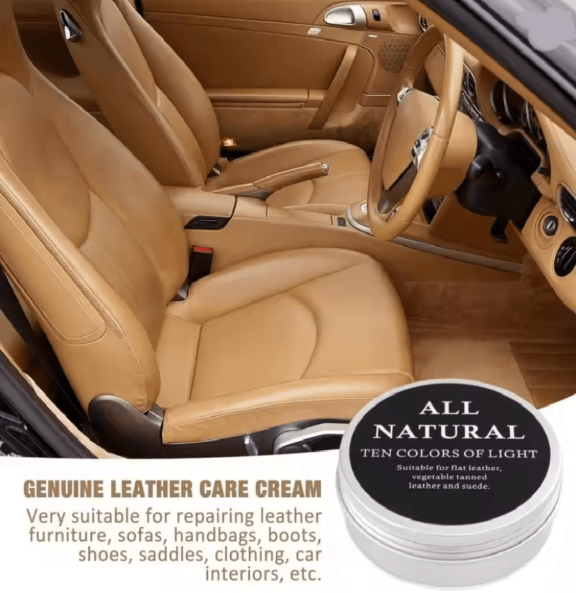 LuxRestore Premium Mink Oil Leather Care Cream For Shoes Bags And Accessories 2