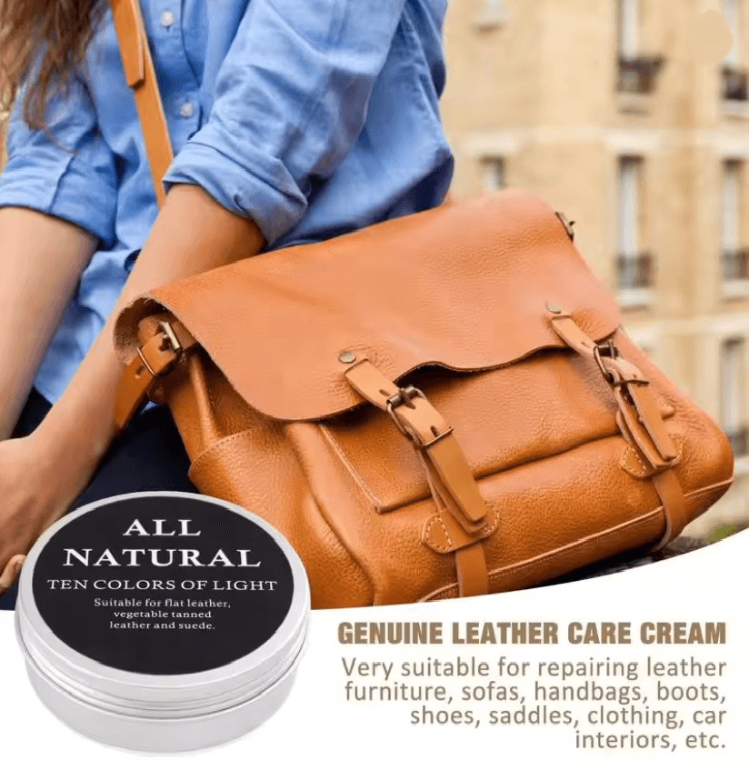 LuxRestore Premium Mink Oil Leather Care Cream For Shoes Bags And Accessories 3