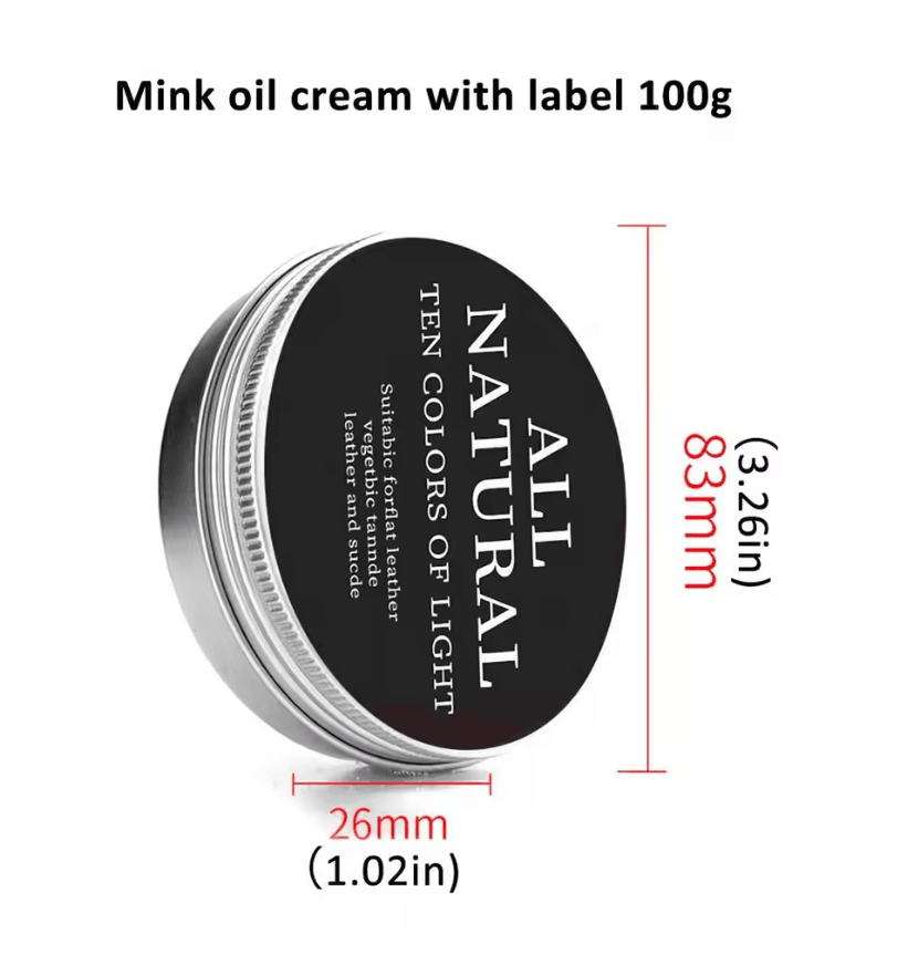 LuxRestore Premium Mink Oil Leather Care Cream For Shoes Bags And Accessories 5