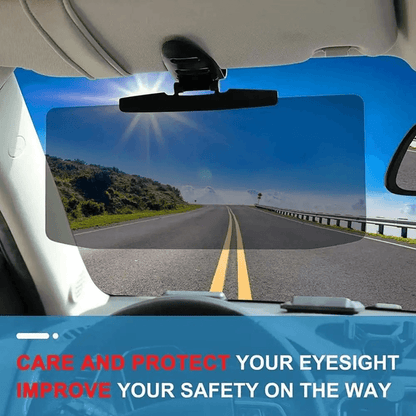 ClearView Polarized Car Sun Visor Extender with Anti Glare Protection
