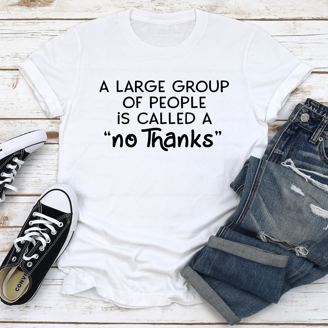 A Large Group Of People Is Called Tee 2