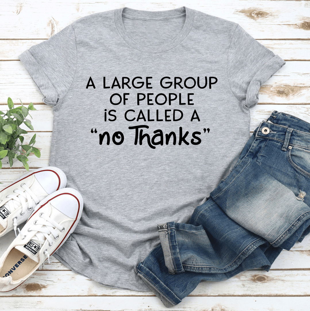 A Large Group Of People Is Called Tee