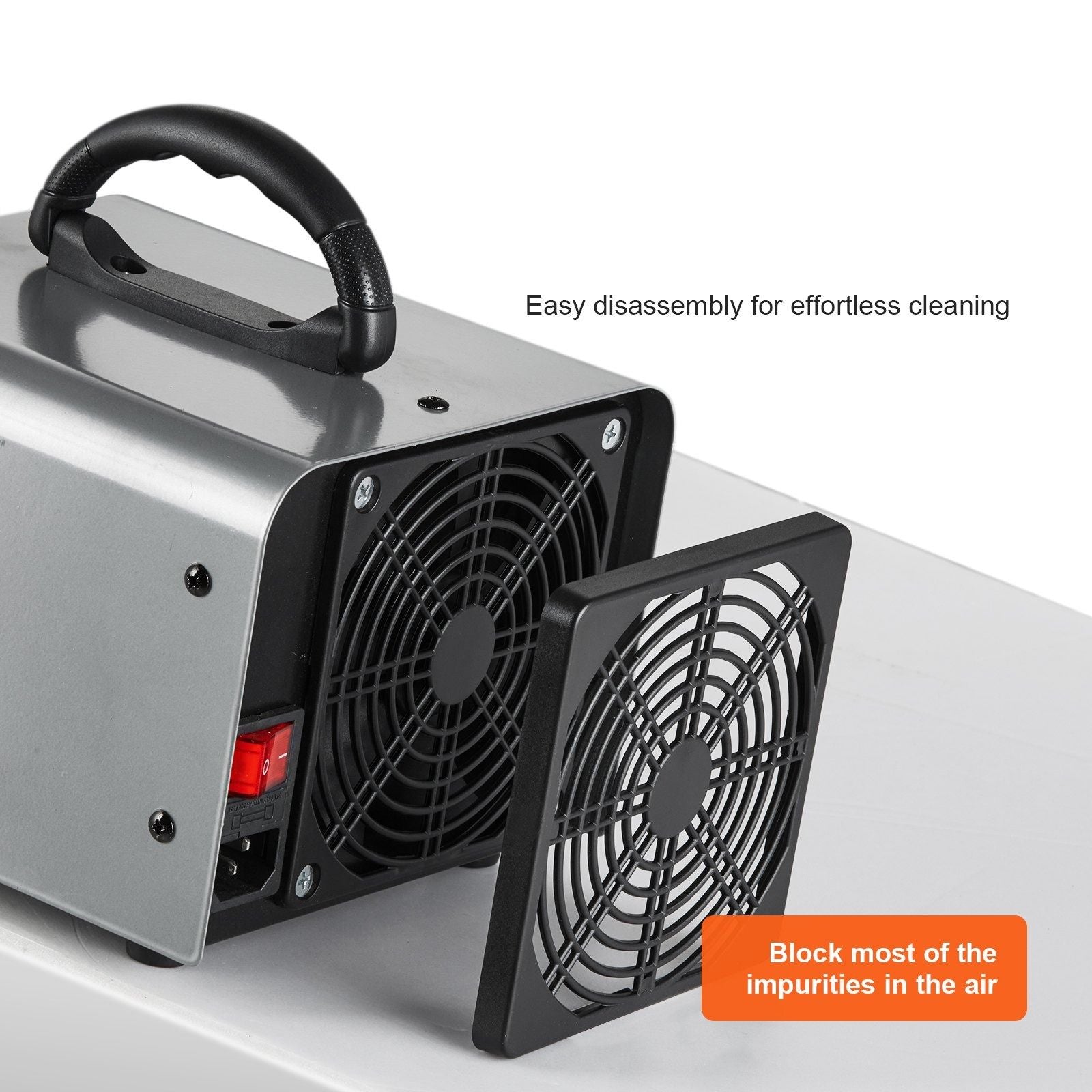 High Capacity Ozone Generator Commercial Industrial Odor Remover Air Ionizer Deodorizer For Home An 6