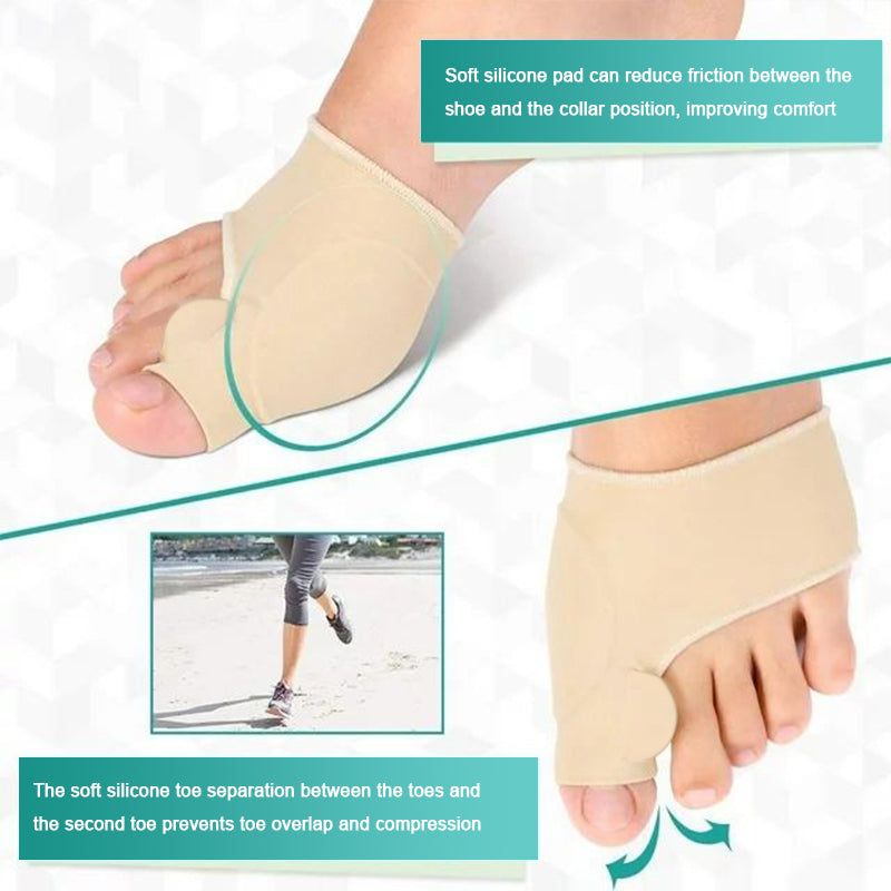 Bunion Corrector, Toes Separator Protector, Big Toe Straightener, Regulator Sock, Bunion Sleeve Foot Care Tool