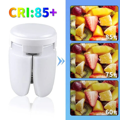 Foldable Fan Shape LED Bulb 28W Ceiling Light 2