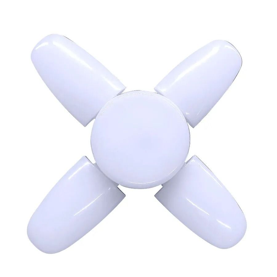 Foldable Fan Shape LED Bulb 28W Ceiling Light 5