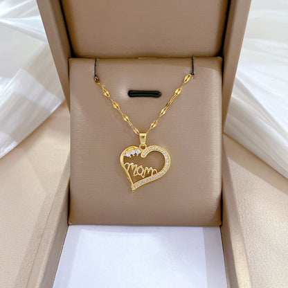 Necklaces For Women, Trendy Heart, Girls Love Gold Color, Birthday Party Jewelry