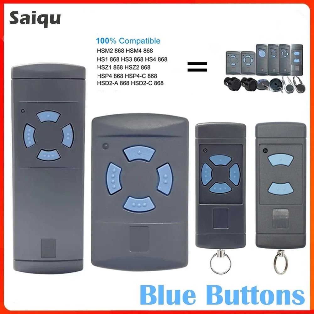 868 MHz Garage Remote Duplicator HSM HS Series 4 Button