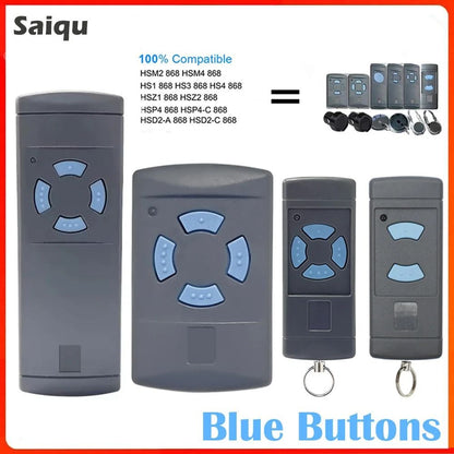 868 MHz Garage Remote Duplicator HSM HS Series 4 Button