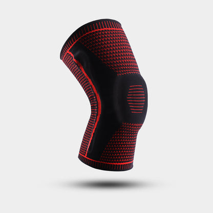Meniscus Silicone Compression Knee Pads Strap Sport Knee Braces Basketball Patella Medial Support R 10