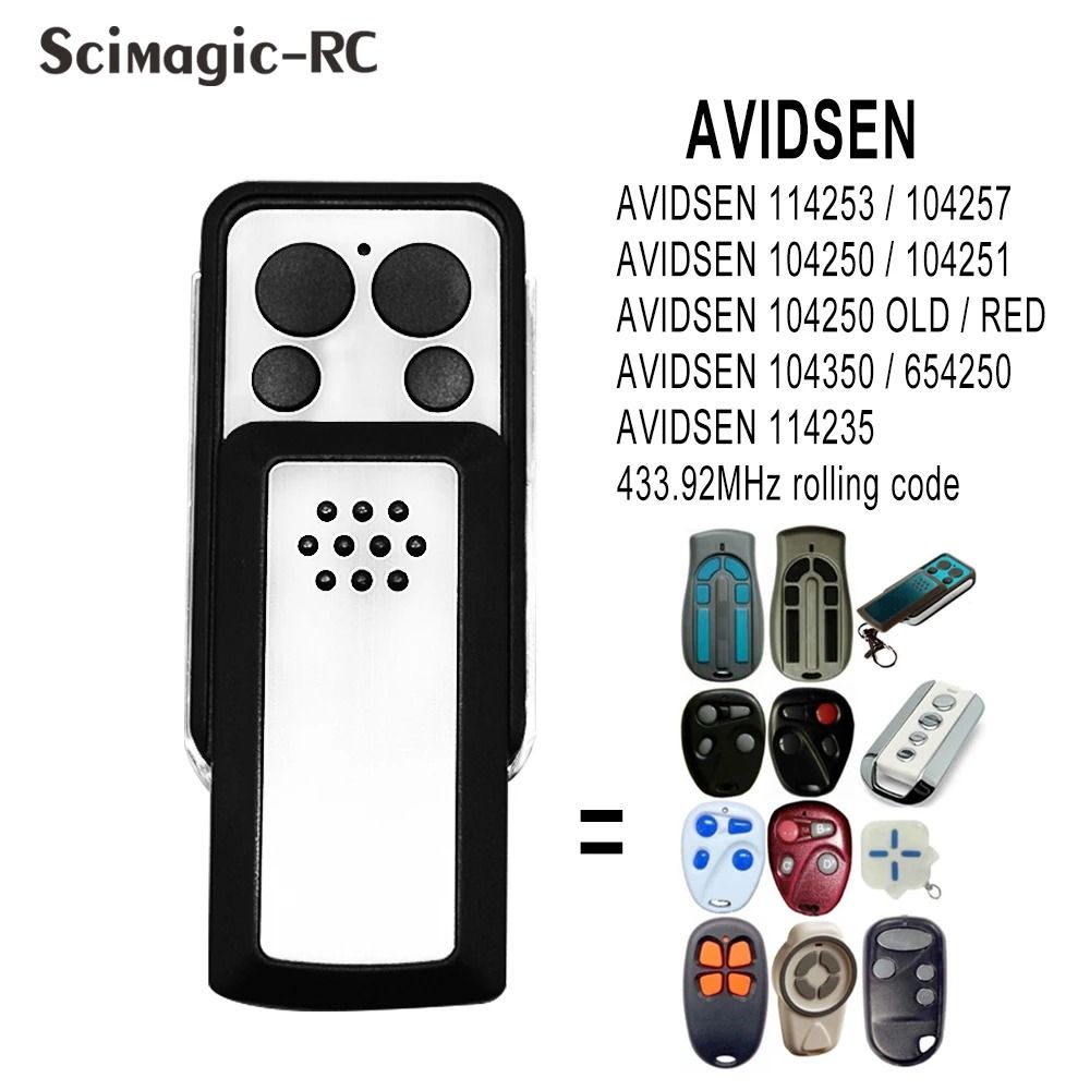 114253 Compatible Garage Remote 43392MHz 1