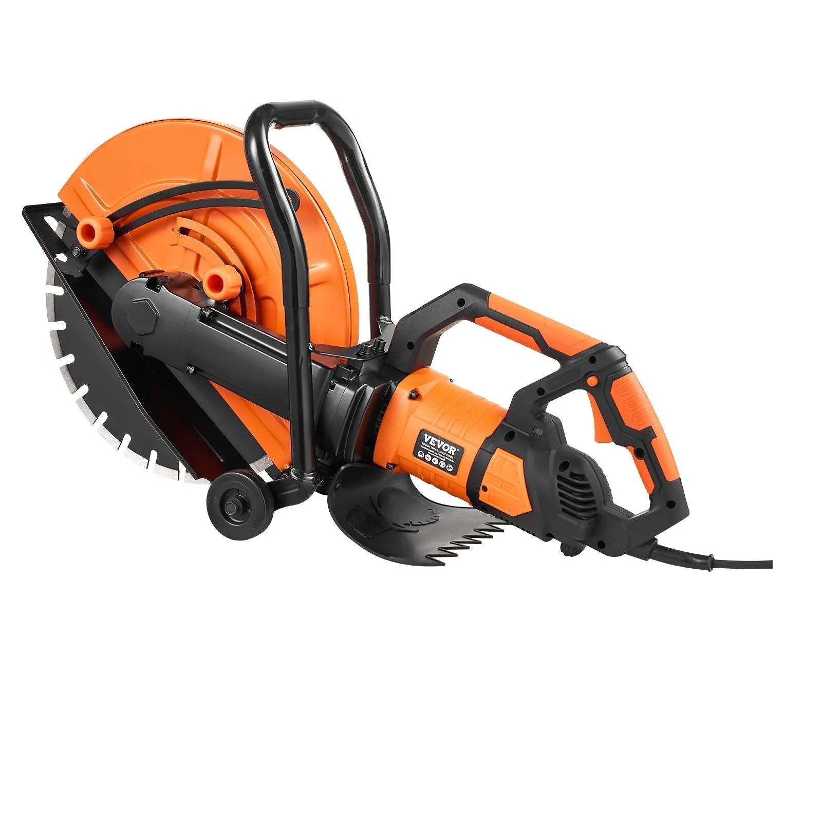 Electric Concrete Saw Wet Dry Circular Cutter With Pump And Blade Max Adjustable Depth For Cutting  7