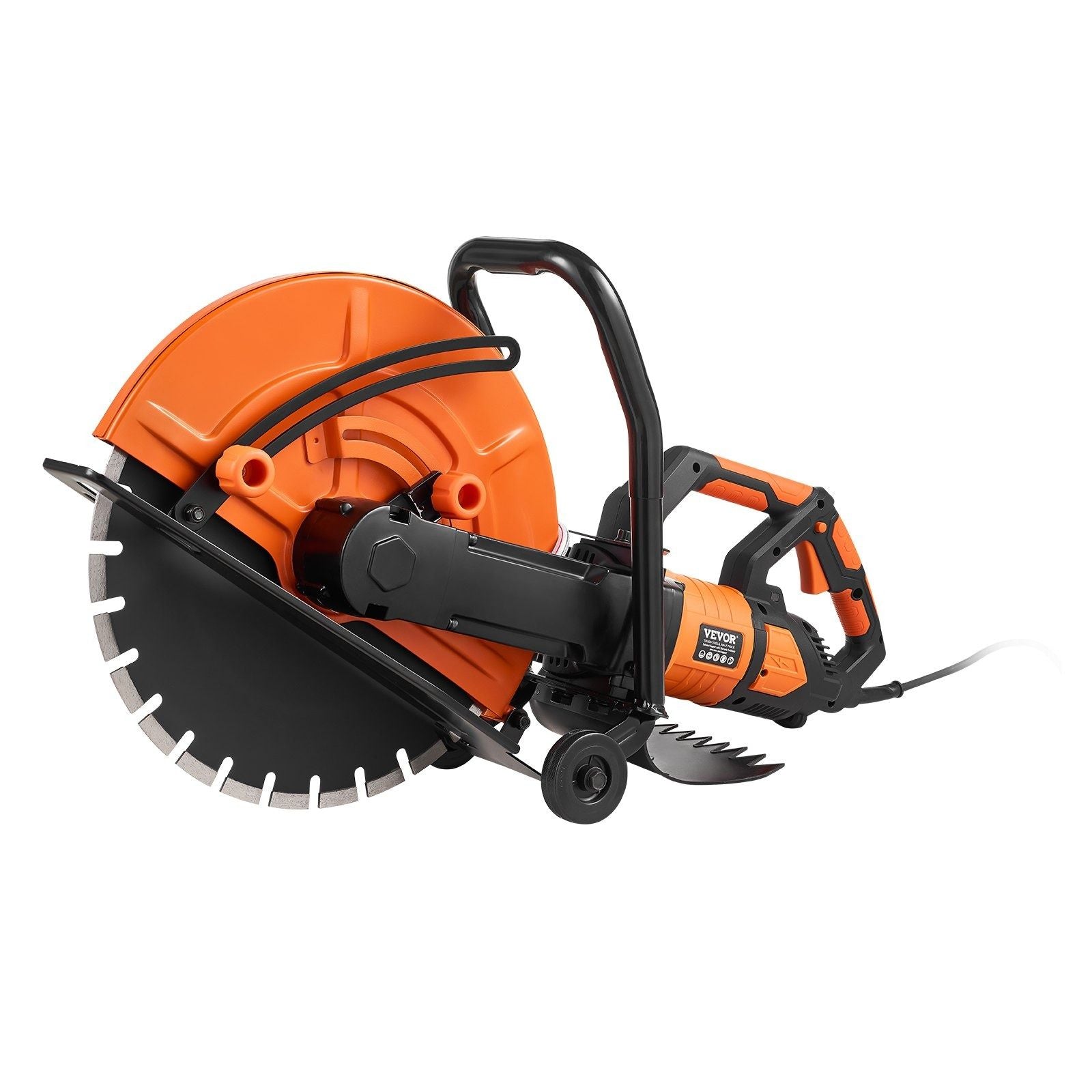 Electric Concrete Saw Wet Dry Circular Cutter With Pump And Blade Max Adjustable Depth For Cutting  9