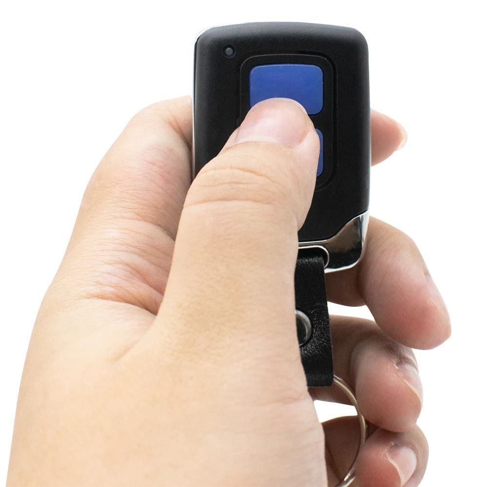 433MHz FixedCode Garage Remote Duplicator 2Button Keychain 6