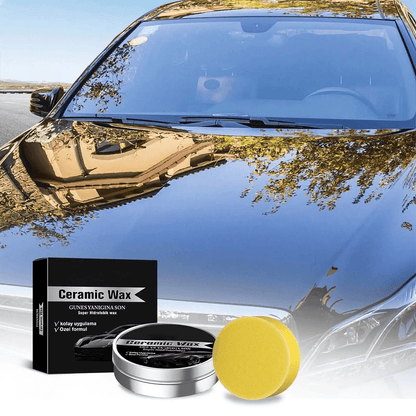 AutoShine Ceramic Wax & Paint Restorer Paste Scratch Repair Car Polish