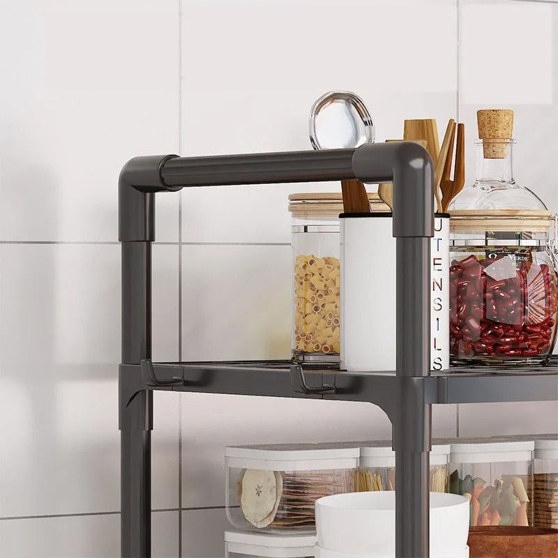 Kitchen Storage Rack Microwave Shelf Organizer 4