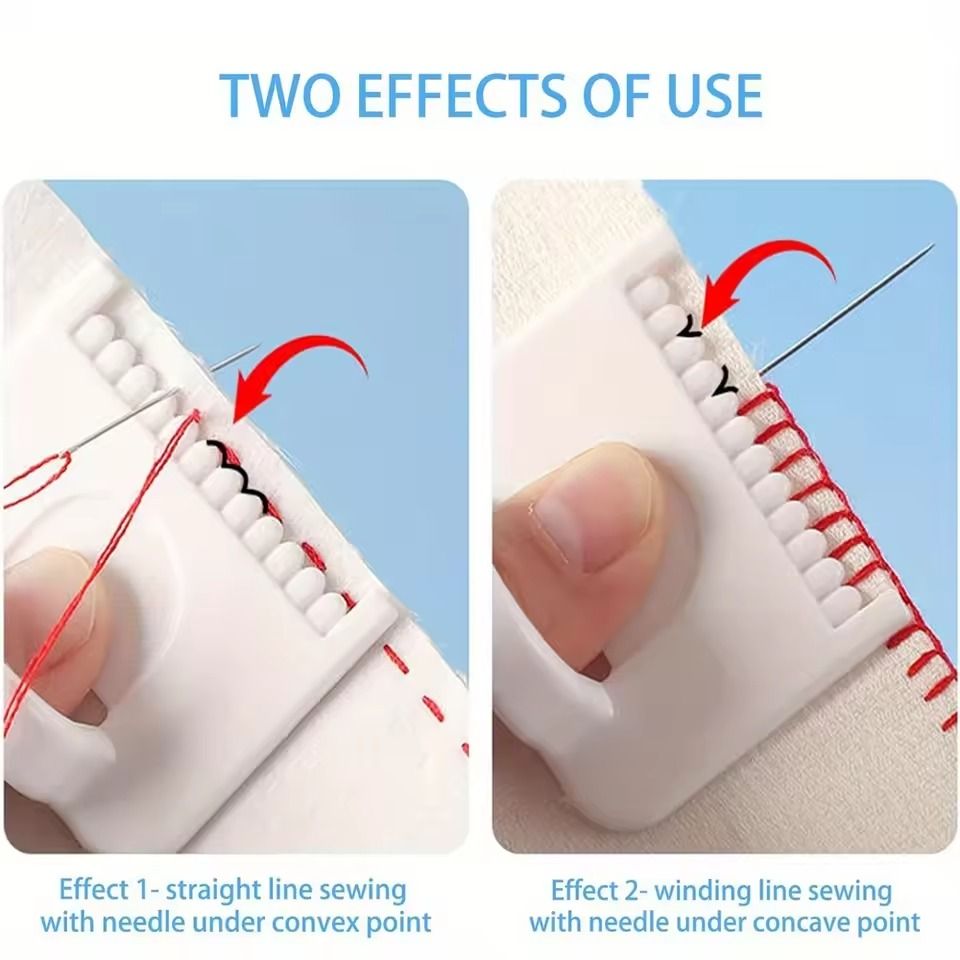 Sewing Guide Template Kit 3mm Spacing Precision Tool For Fabric Embroidery And Leathercraft 4