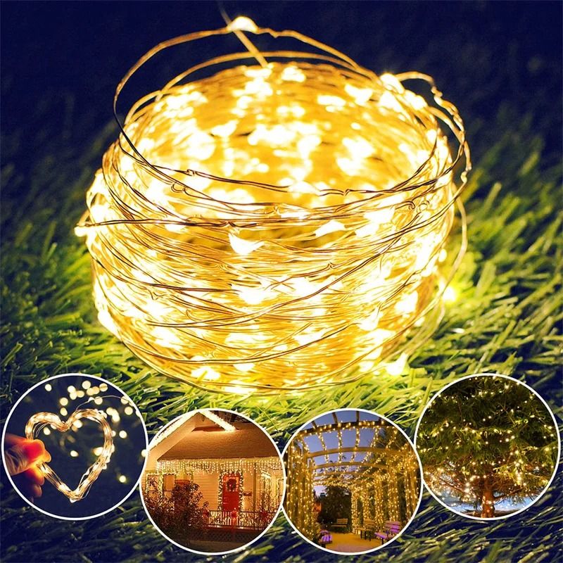 USB LED Fairy Lights Copper Wire String Light 1