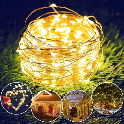 USB LED Fairy Lights Copper Wire String Light 1