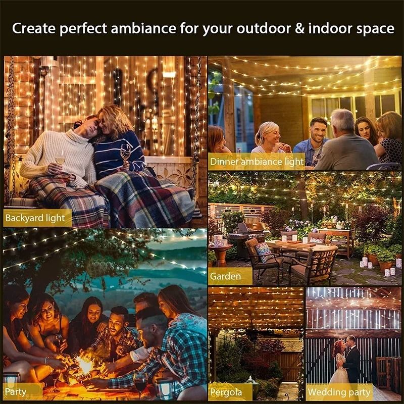 USB LED Fairy Lights Copper Wire String Light 3