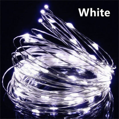 USB LED Fairy Lights Copper Wire String Light 8