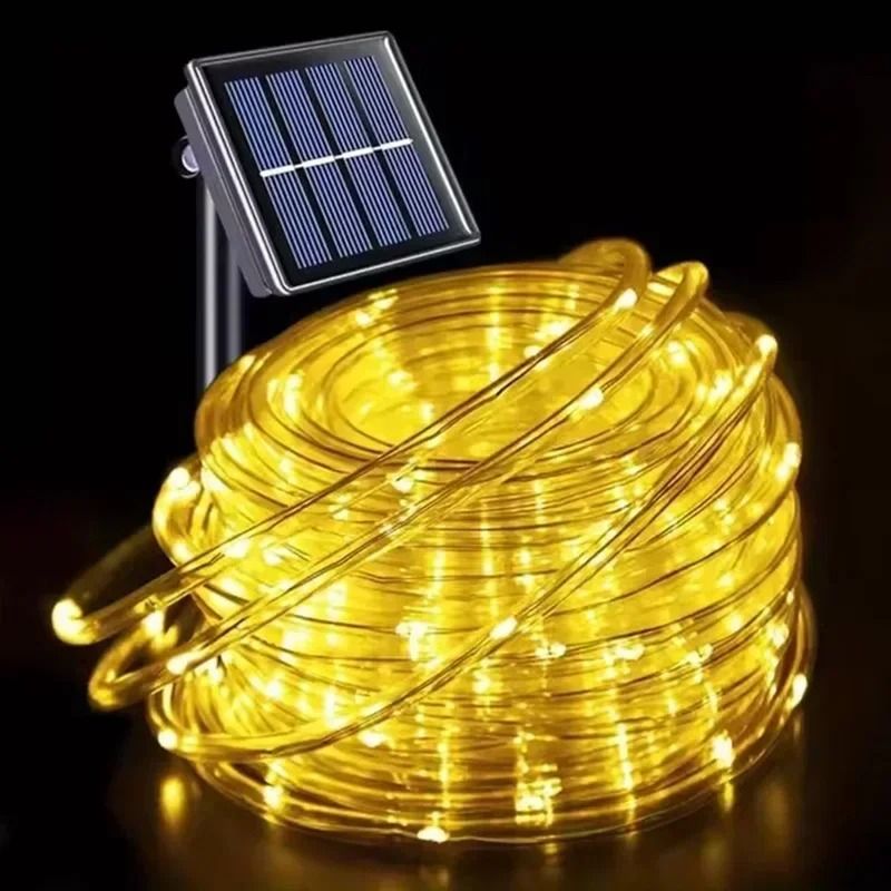Solar Powered LED String Lights Outdoor Fairy Lights 8