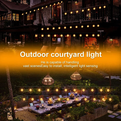 Solar String Lights Outdoor Bubble Ball Light 5