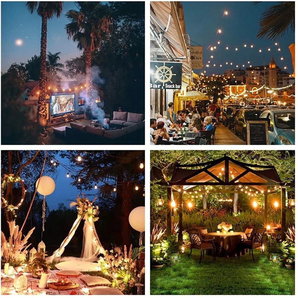 Solar Globe String Lights With Remote Control 4