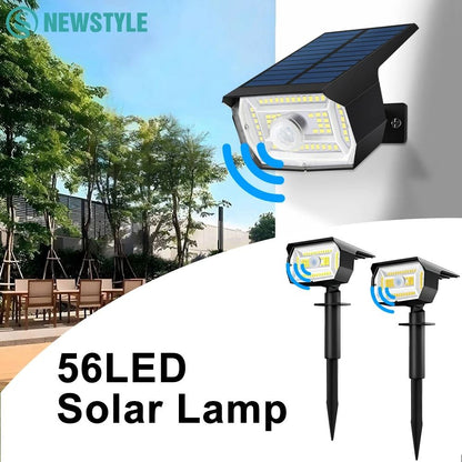 Solar Motion Sensor Spotlight Outdoor