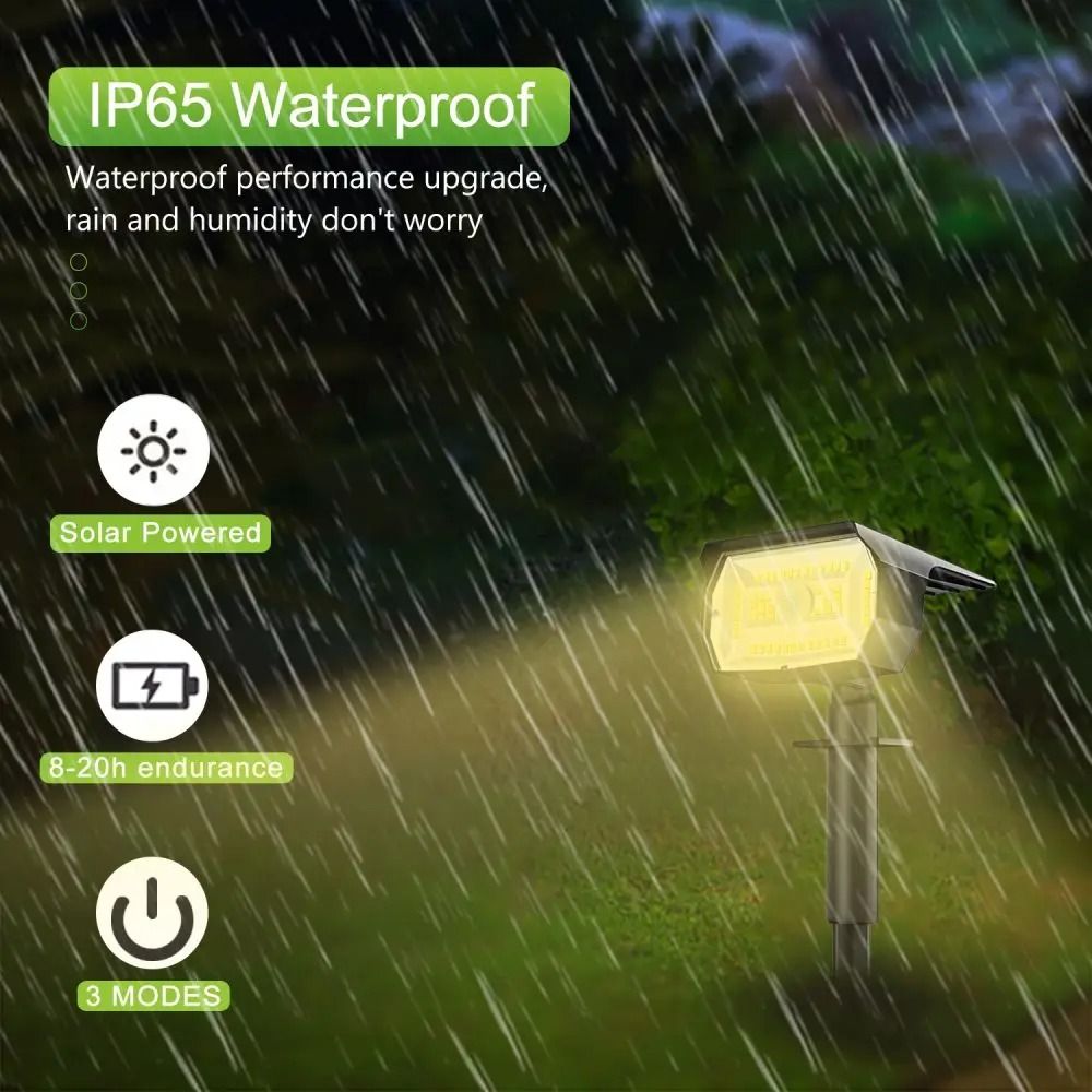 Solar Motion Sensor Spotlight Outdoor 3