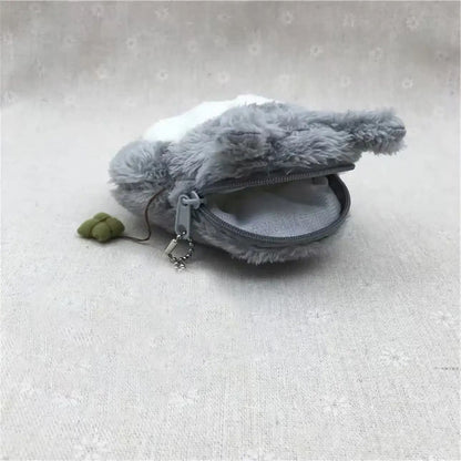 Cute Cat Plush Coin Purse Small Wallet For Girls Teens Women 1