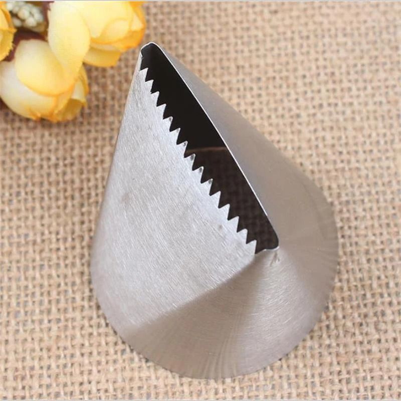 Oversized Stainless Steel Cake Decorating Piping Nozzle For Cupcakes And Pastry 1