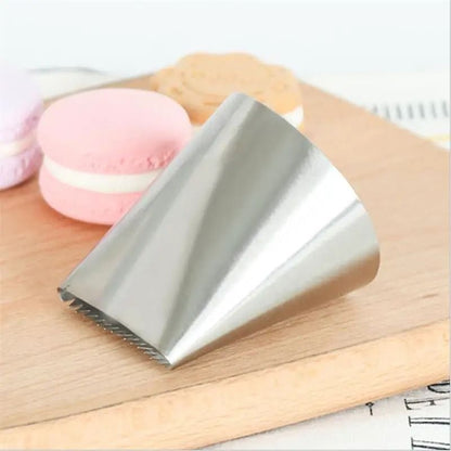Oversized Stainless Steel Cake Decorating Piping Nozzle For Cupcakes And Pastry 5