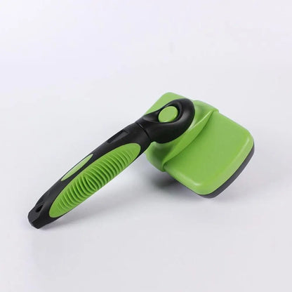 Pet Self Cleaning Shedding Comb For Cats And Dogs 3