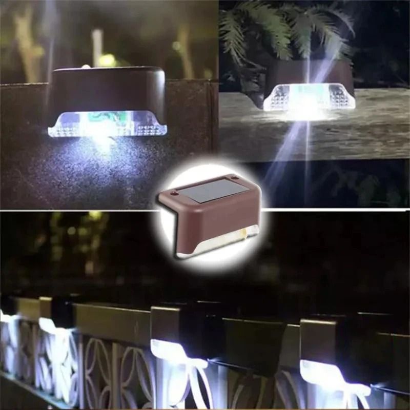 Solar Deck Light Outdoor Waterproof Step Lamp 9