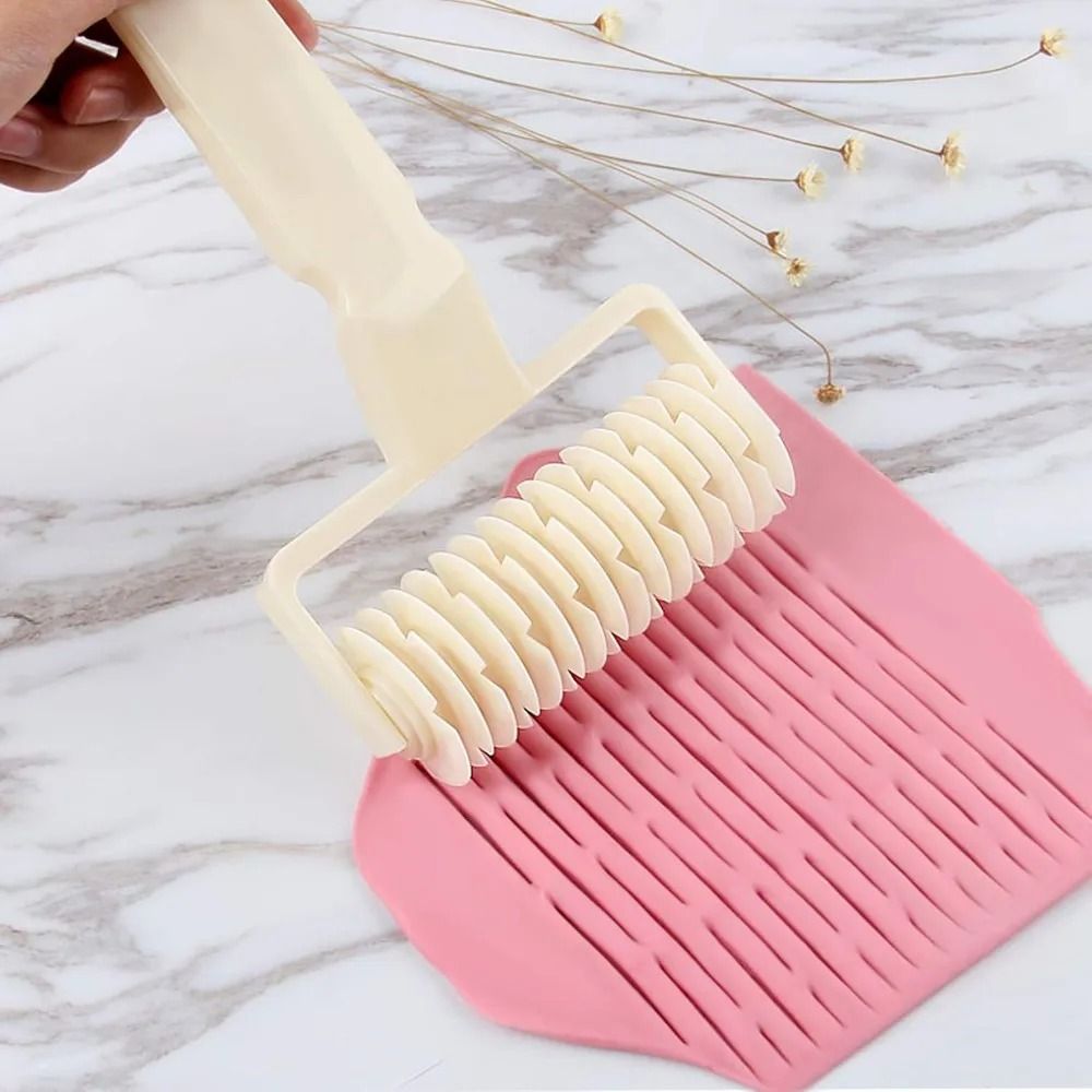 Lattice Roller Cutter Pie Pizza Cookie Dough Tool 4