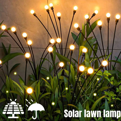 Solar Firefly Garden Light Outdoor Waterproof Decorative Lamp 2