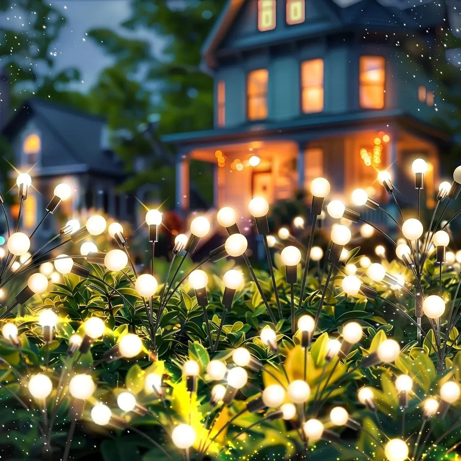 Solar Firefly Garden Light Outdoor Waterproof Decorative Lamp 5