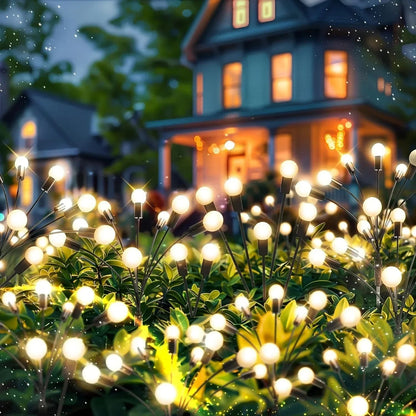 Solar Firefly Garden Light Outdoor Waterproof Decorative Lamp 5