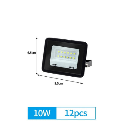 High Brightness LED Flood Light Outdoor Waterproof Security Lamp 7