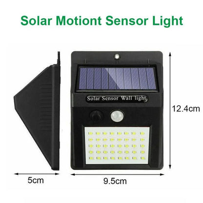 Solar Motion Sensor Wall Light  30 LED Outdoor Waterproof Lamp For Garden Fence And Pathway 8