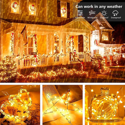 USB LED String Lights  Flexible Copper Wire Fairy Garland For Christmas Wedding And Party Decoratio 6