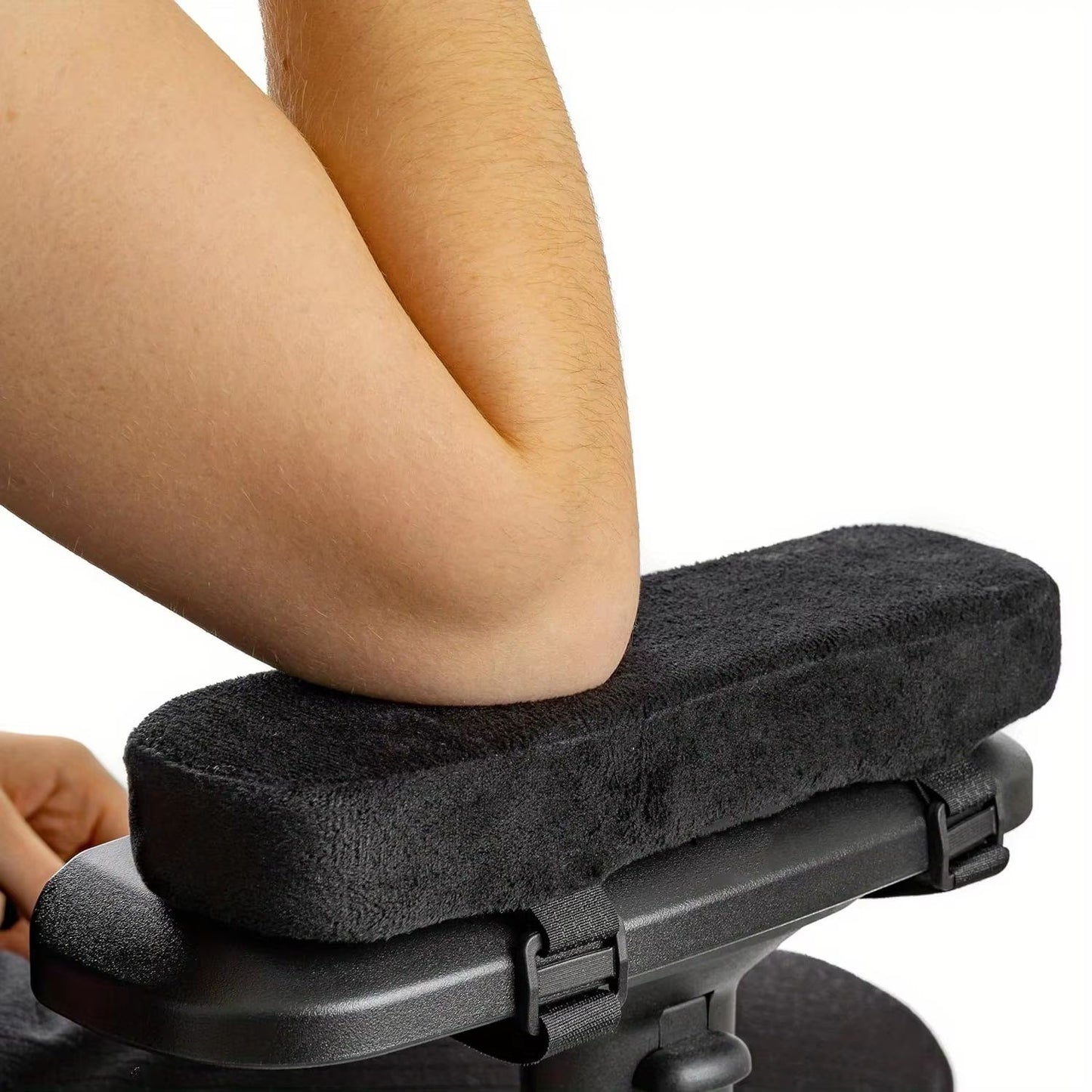 Memory Foam Office Chair Armrest Pads Elbow Support Cushion Covers