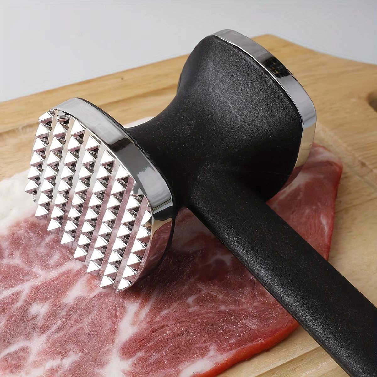 Heavy Duty Stainless Steel Kitchen Meat Tenderizer Hammer 1