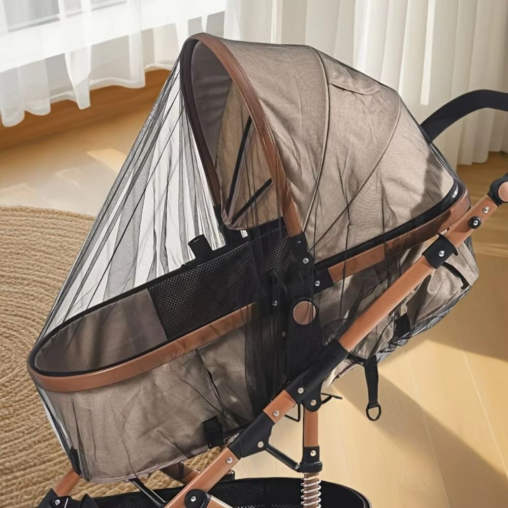 Full Coverage Stroller Mosquito Net With Dense Mesh Protection 8