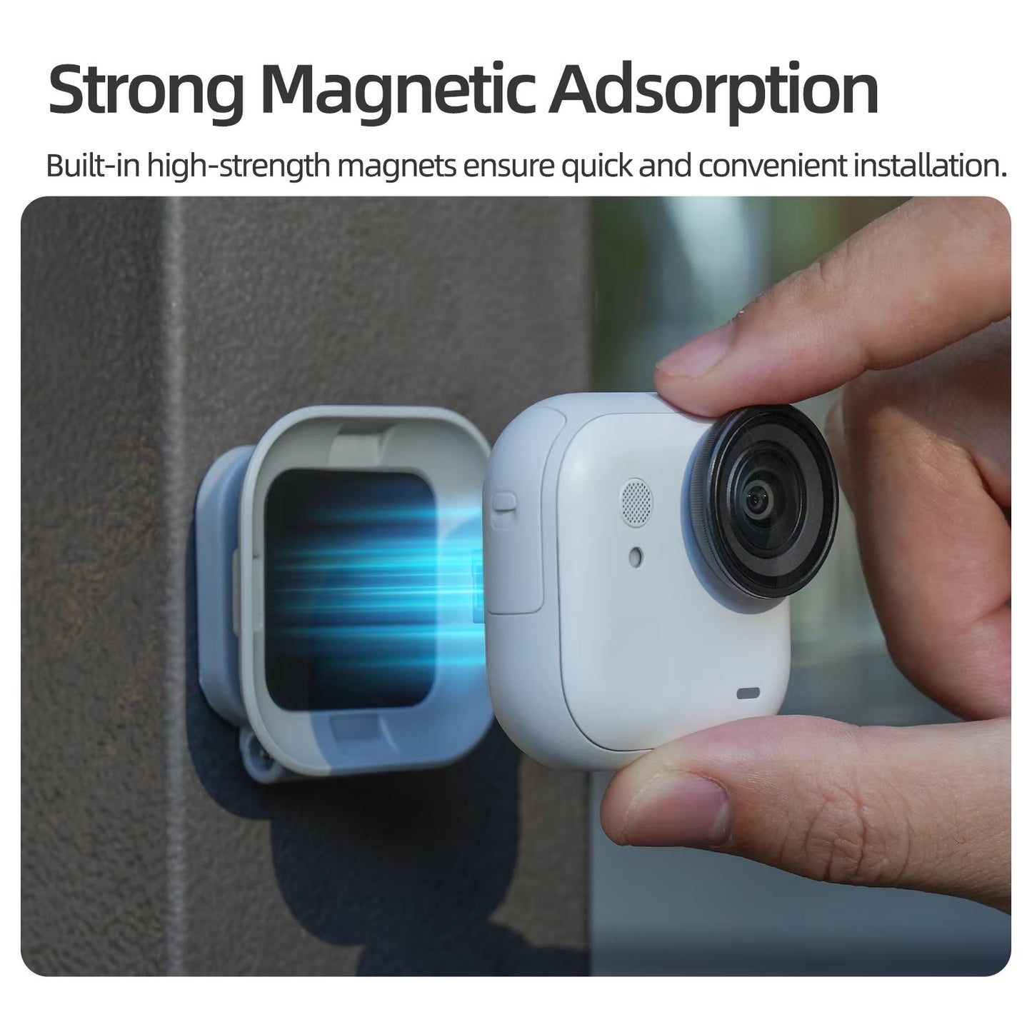 Multifunctional Magnetic POV Mount Base For Insta 360 GO Ultra Action Camera 2
